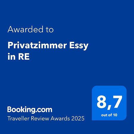 Privatzimmer Essy In Re Recklinghausen Extérieur photo